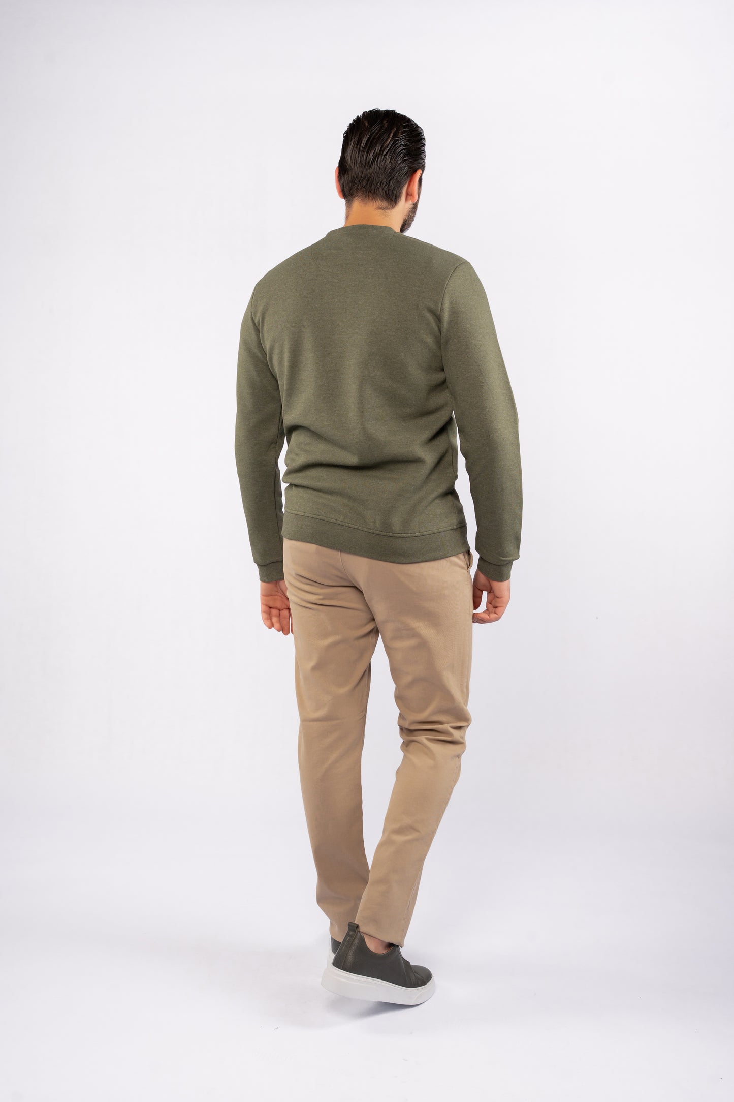 MINT ELEGANCE PIQUET SWEATER