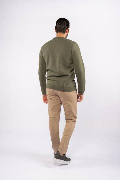 MINT ELEGANCE PIQUET SWEATER