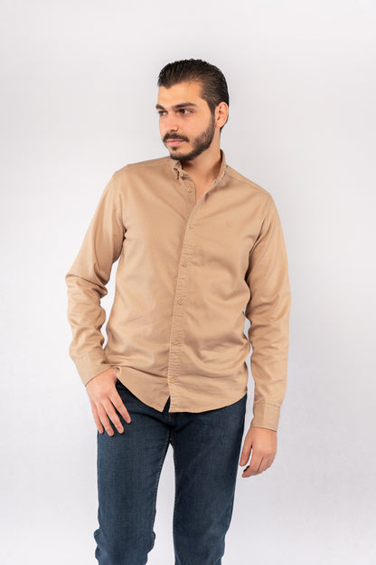 BEIGE RELAXED SHIRT