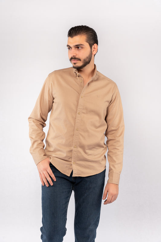 BEIGE RELAXED SHIRT