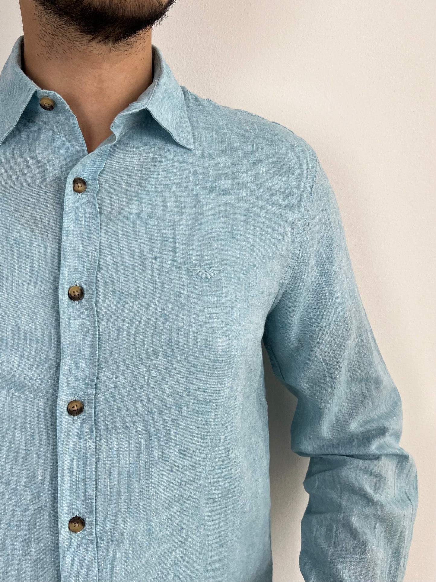 TURKUAZ LINEN SHIRT