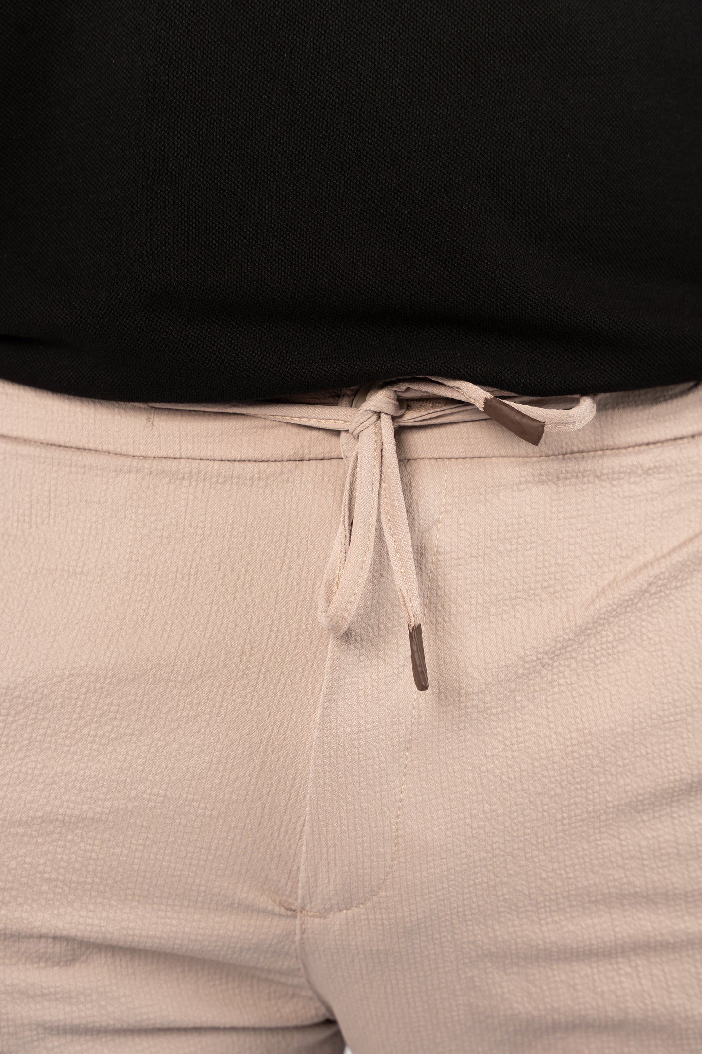 BEIGE CASUAL TROUSERS