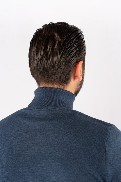 INDEGO TURTLENECK SWEATER