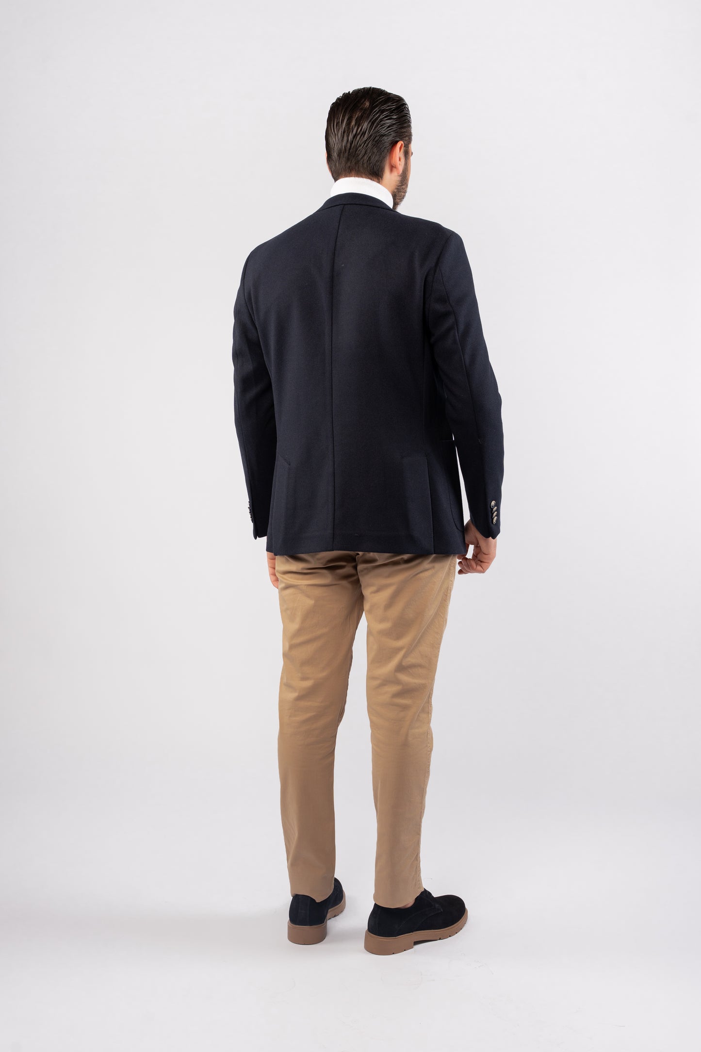 NAVY WOOL BLAZER