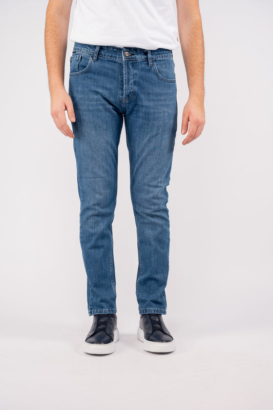 LIGHT NAVY SLIM FIT DENIM