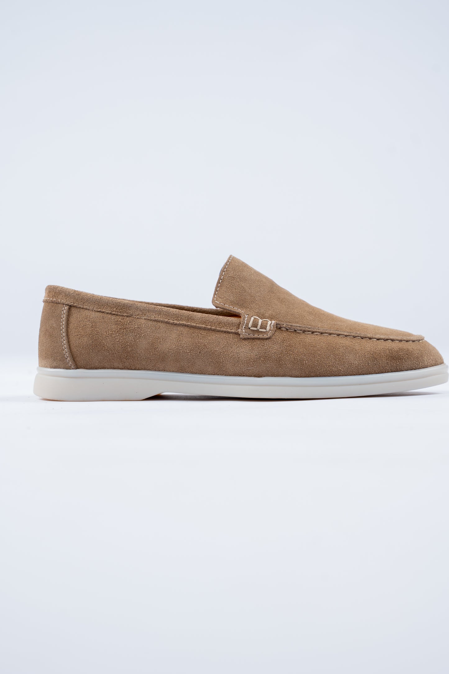 BEIGE SUEDE LOAFER