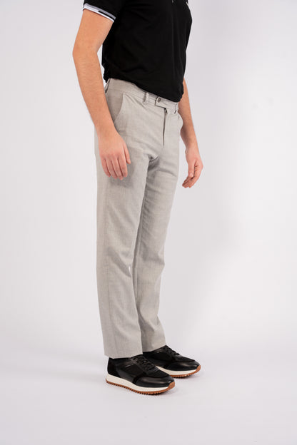 GREY CLASSIC TROUSERS