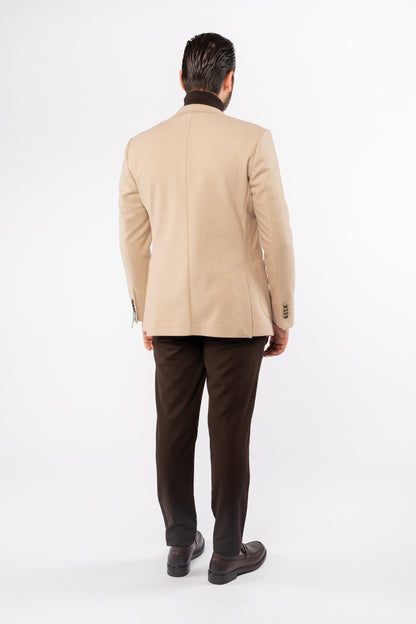 BEIGE WOOL BLAZER