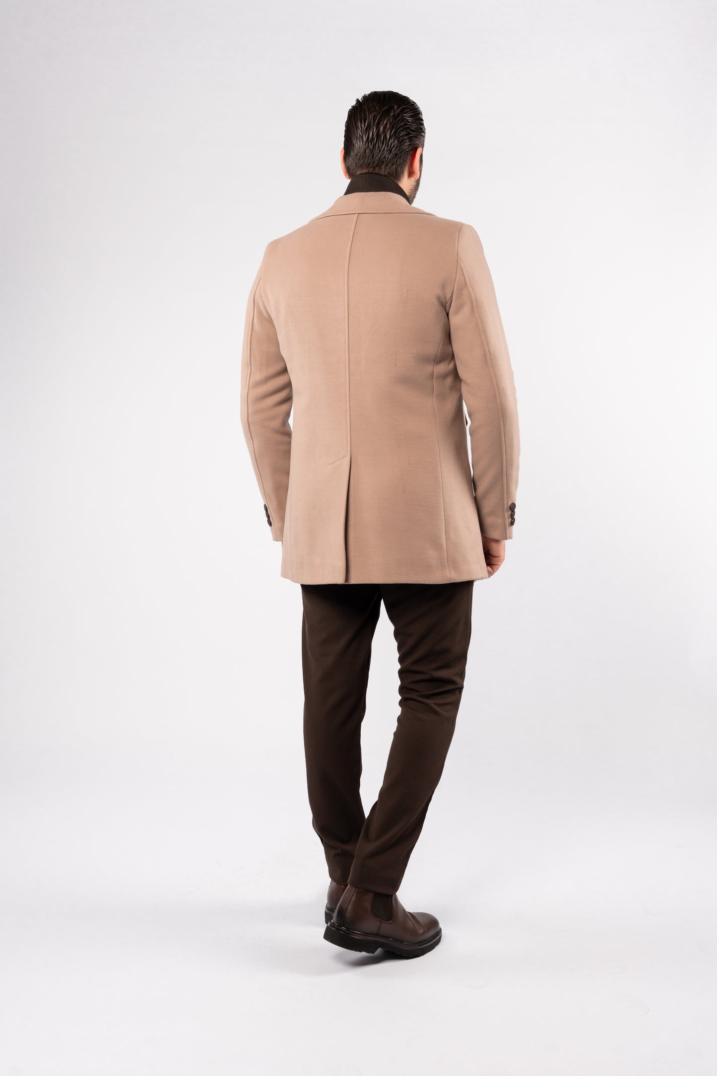 BEIGE TIMELESS WOOL COAT