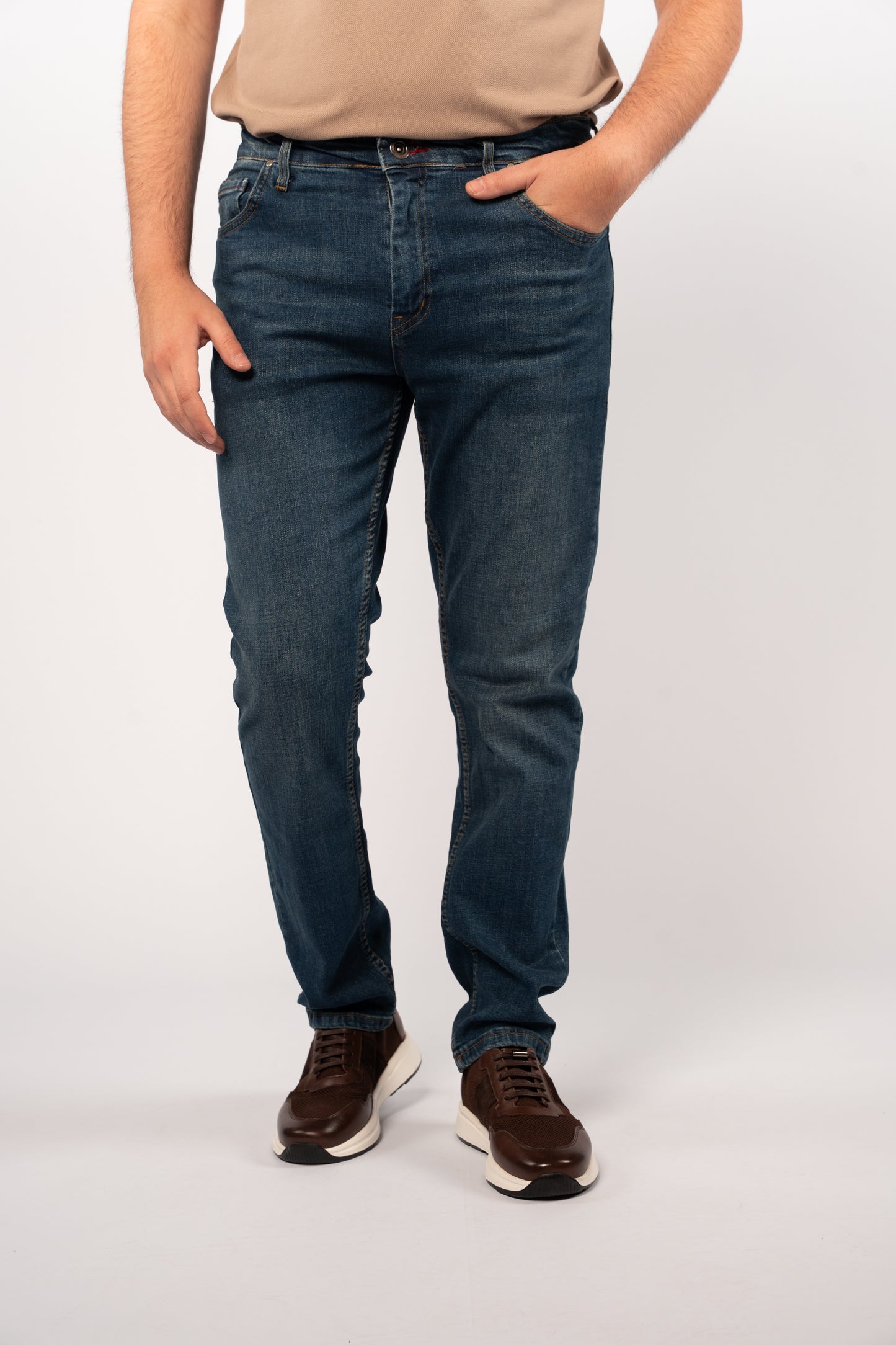 STONE BLUE REGULAR DENIM