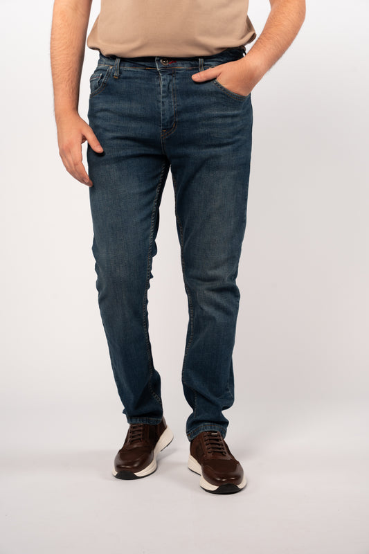 STONE BLUE REGULAR DENIM
