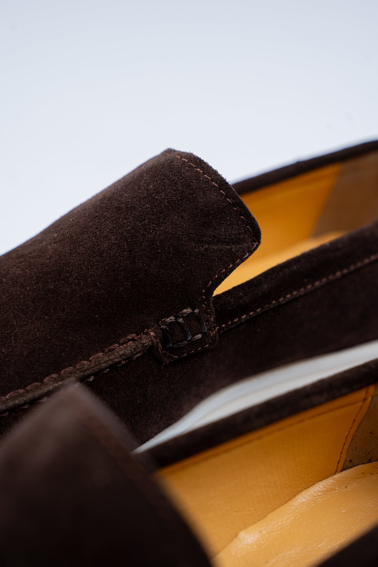 BROWN SUEDE LOAFER