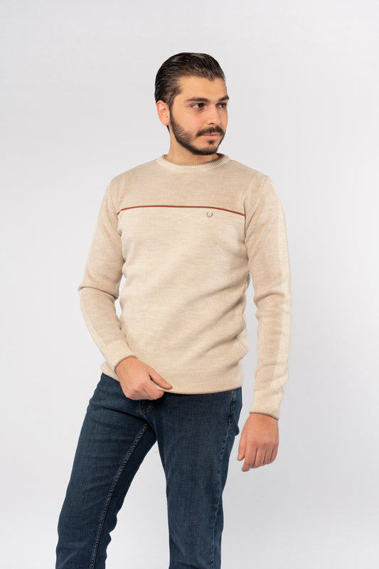 BEIGE TIMELESS SWEATER
