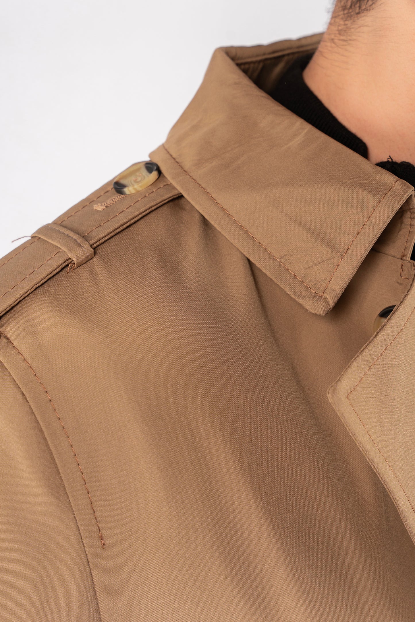 BEIGE ELEGANCE TRENCH COAT