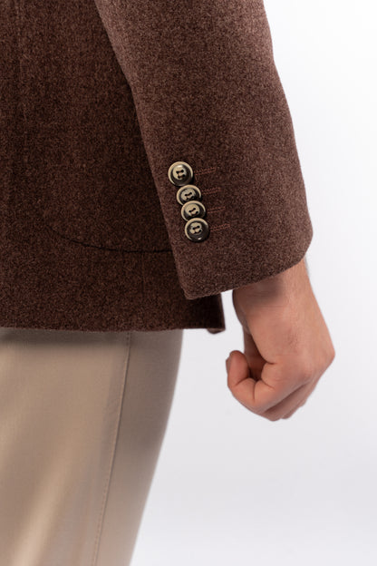 MOCHA WOOL BLAZER
