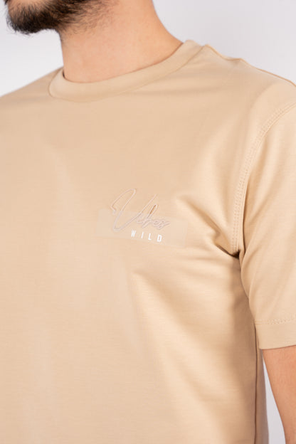 VIBES BEIGE TSHIRT