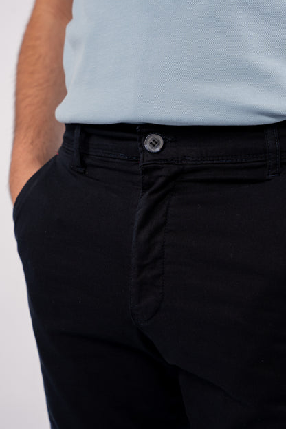 NAVY CHINO SHORT