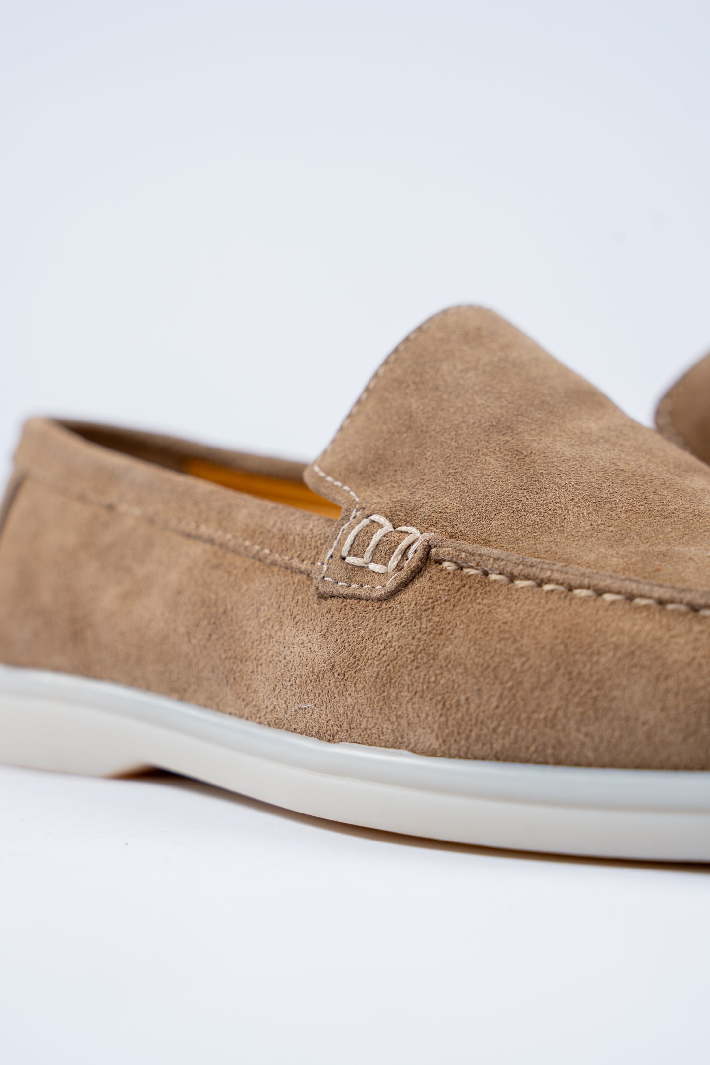 BEIGE SUEDE LOAFER