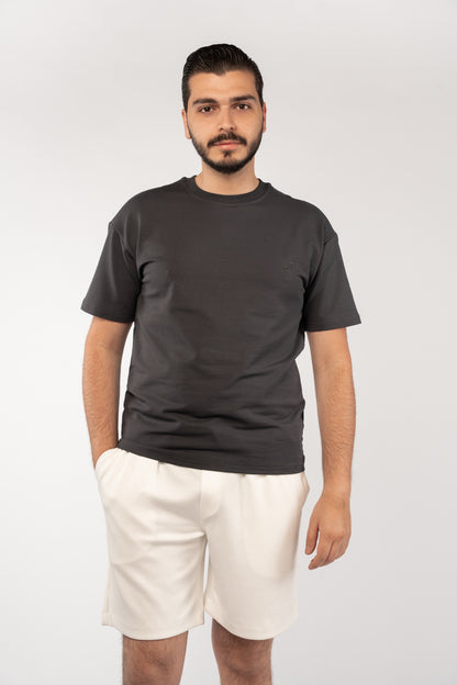 NAVY DENIM MINIMAL EAGLE TSHIRT