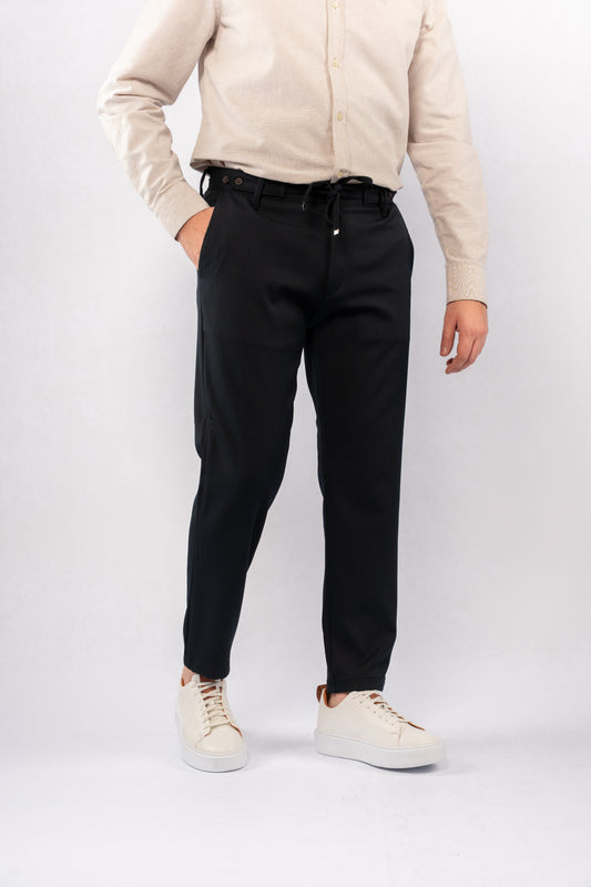 NAVY CASUAL TAILORED PANT