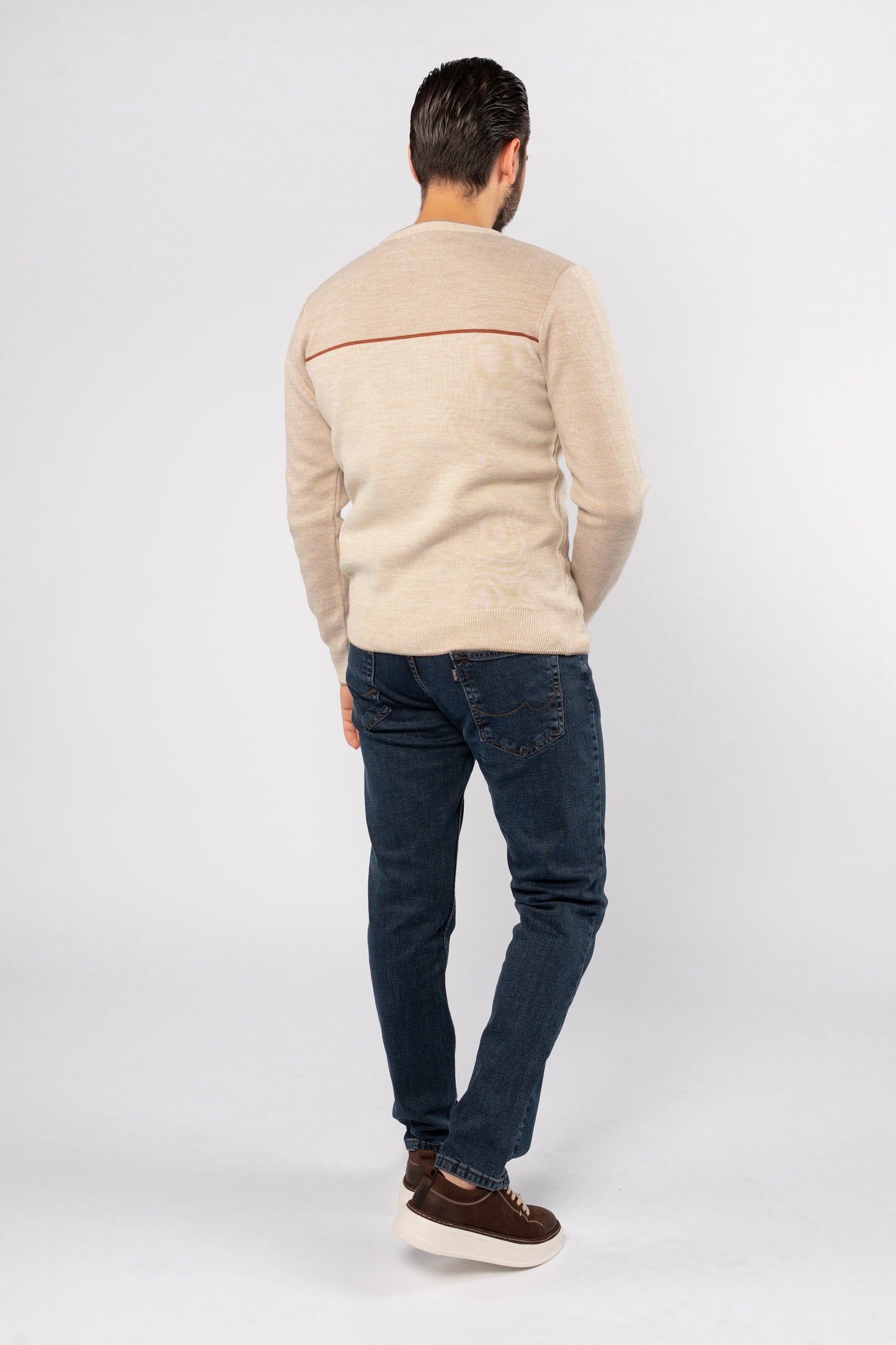 BEIGE TIMELESS SWEATER