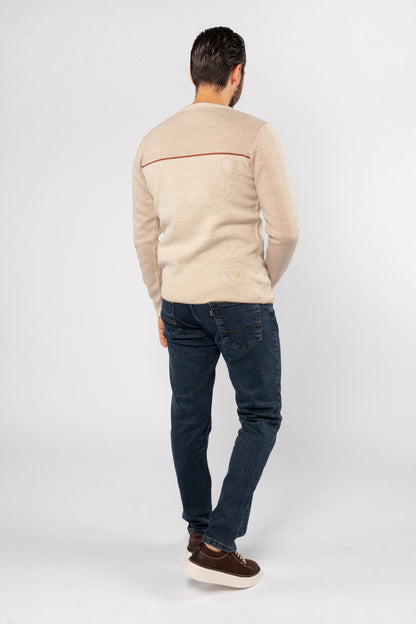 BEIGE TIMELESS SWEATER