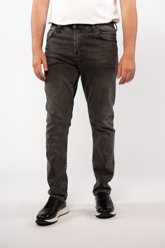 GREY REGULAR DENIM