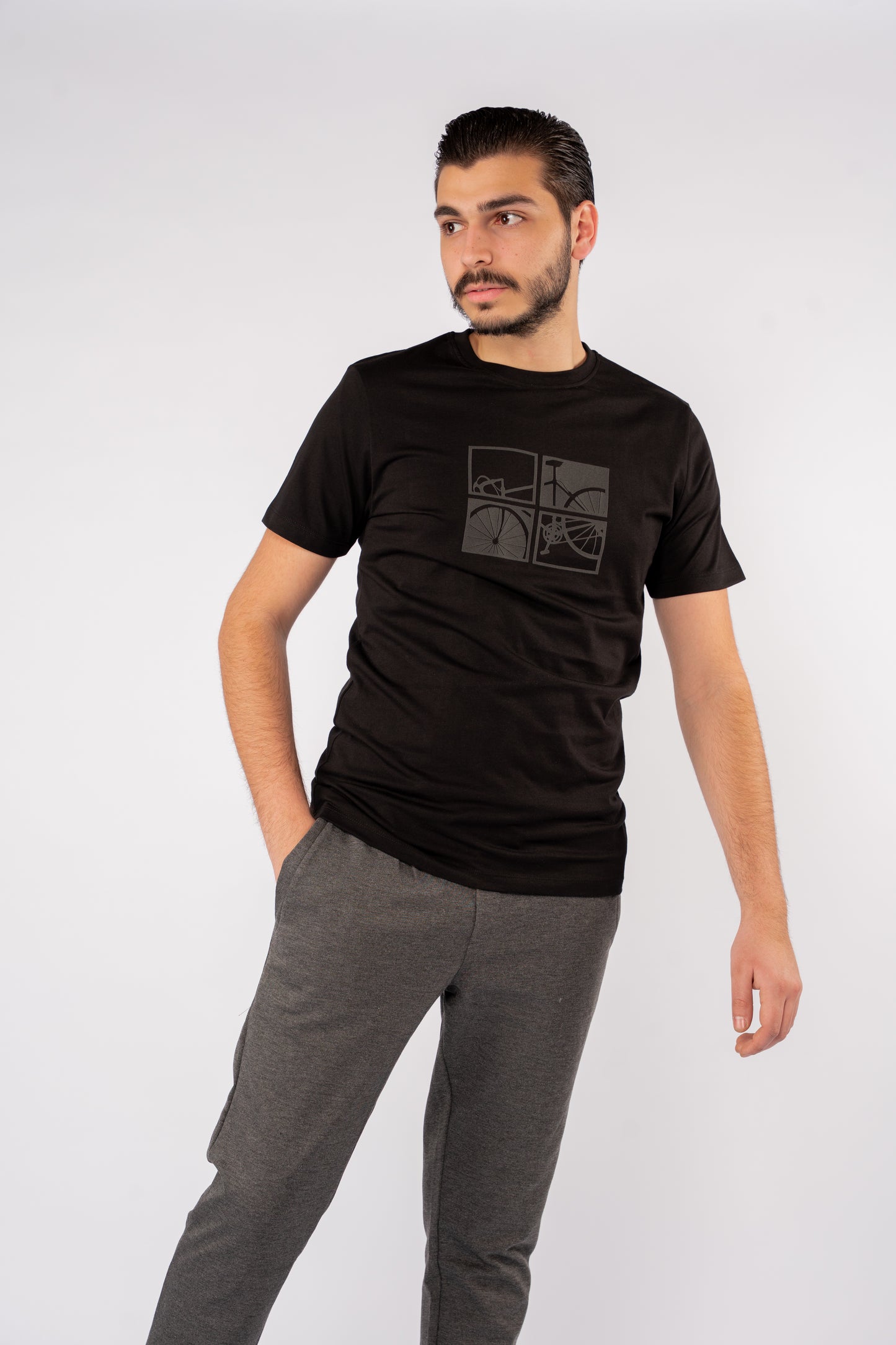 BLACK BICYCLE TSHIRT