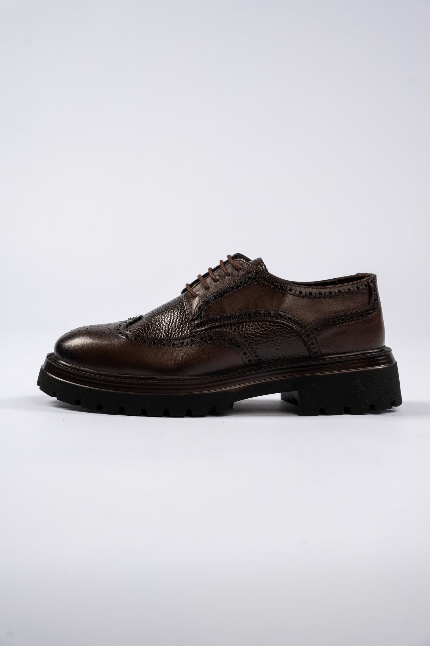 BROWN CASUAL OXFORD SHOE