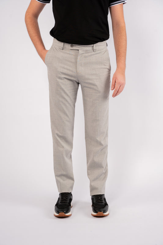 GREY CLASSIC TROUSERS
