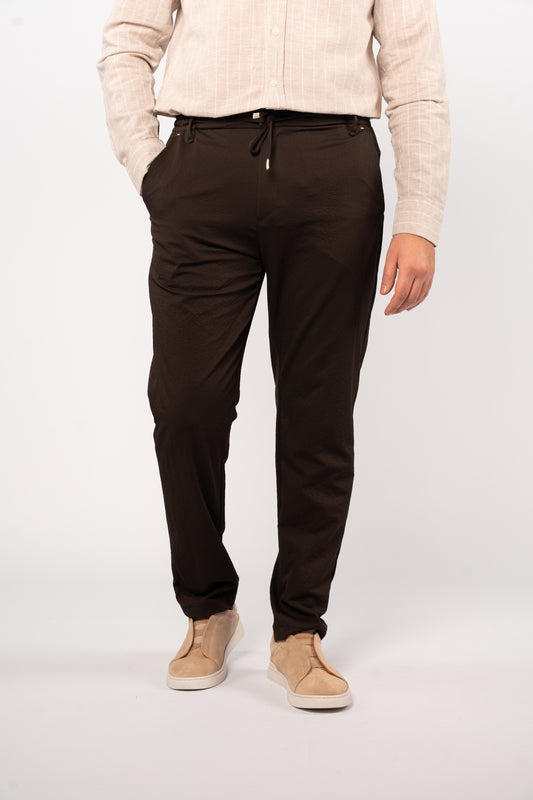 BROWN CASUAL TROUSERS
