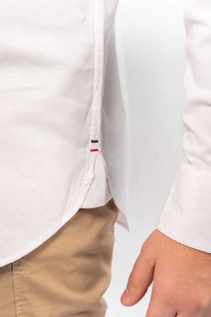 WHITE TIMELESS OXFORD SHIRT