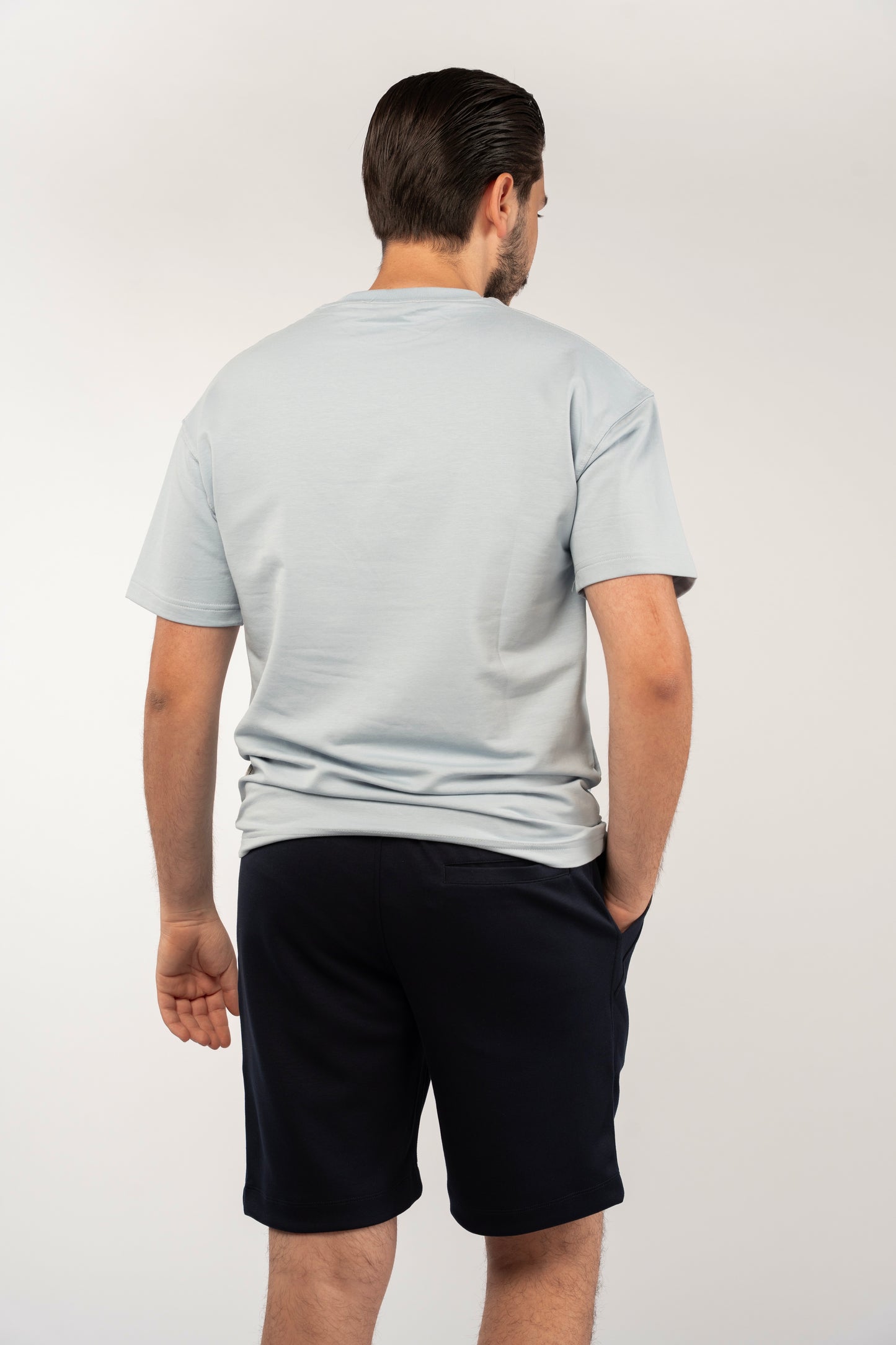 BLUE THICK TSHIRT