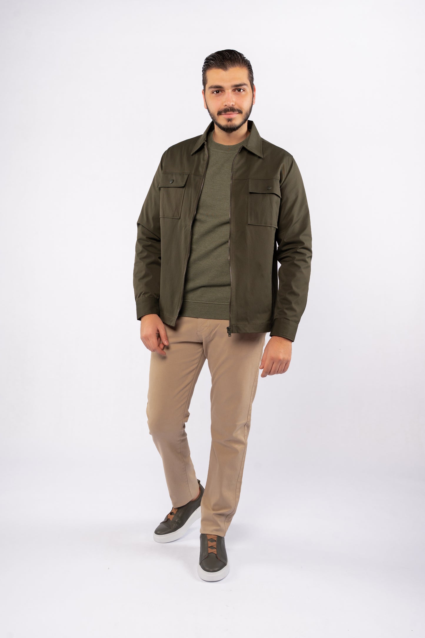 OLIVE FIELD JACKET
