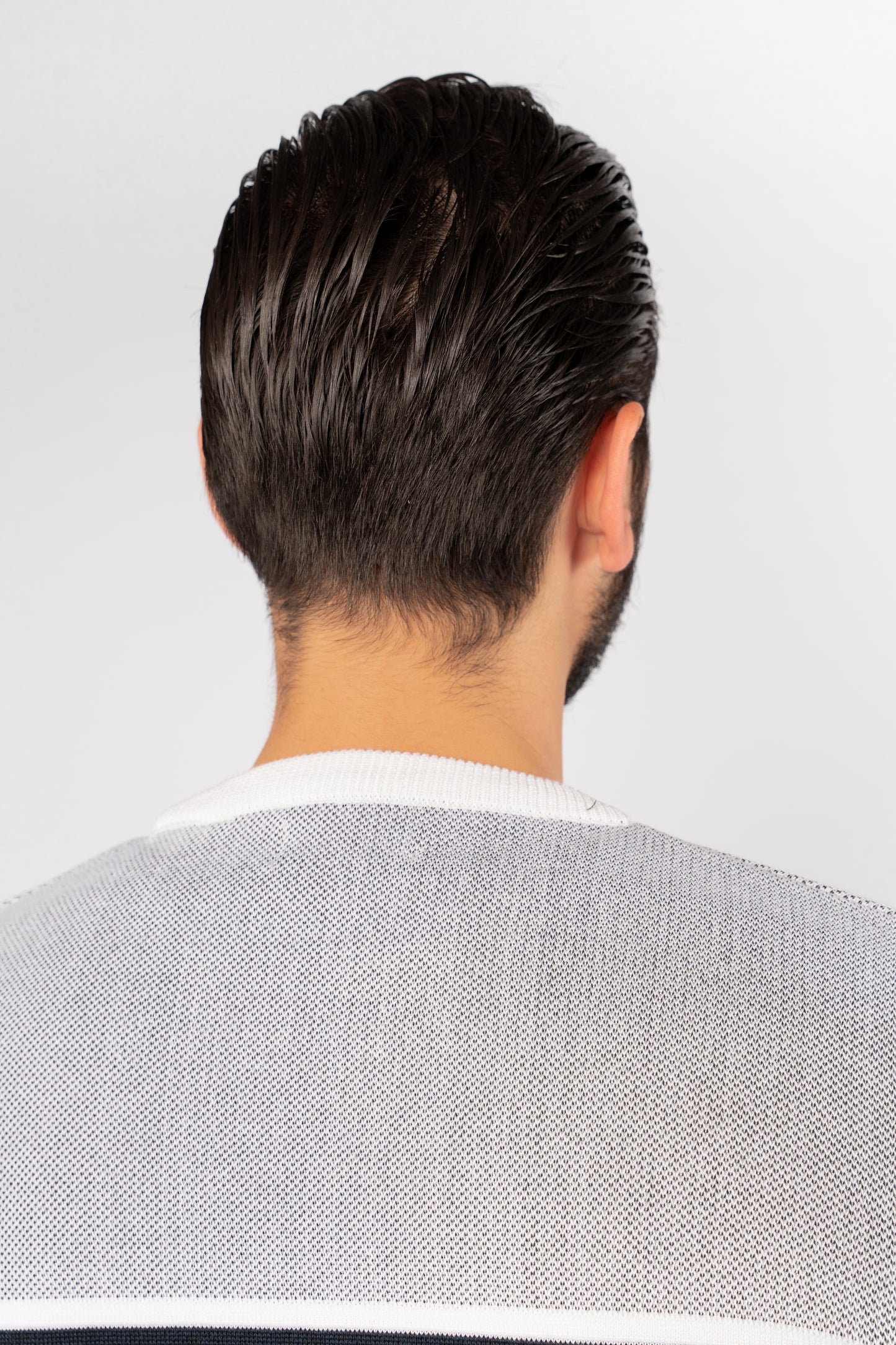 CREAM CASUAL KNITTED SWEATER