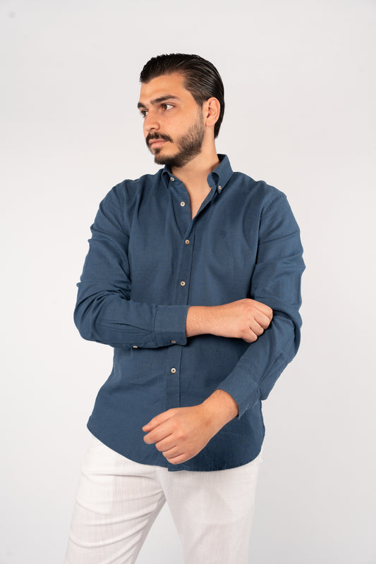 INDEGO LINEN SHIRT