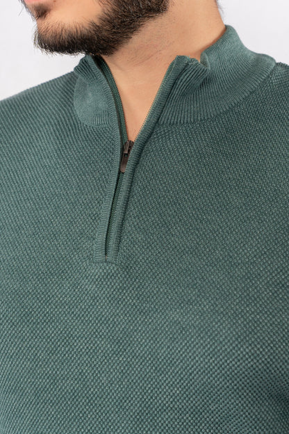 MINT HIGHNECK ZIPPER