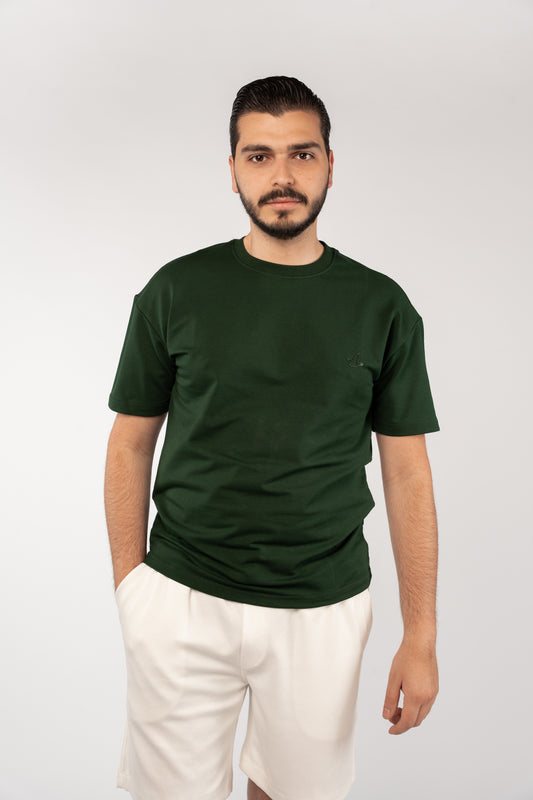 GREEN MINIMAL EAGLE TSHIRT
