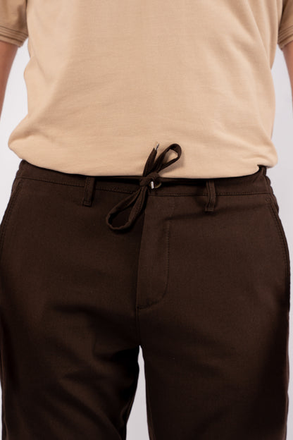 BROWN CASUAL JOGER
