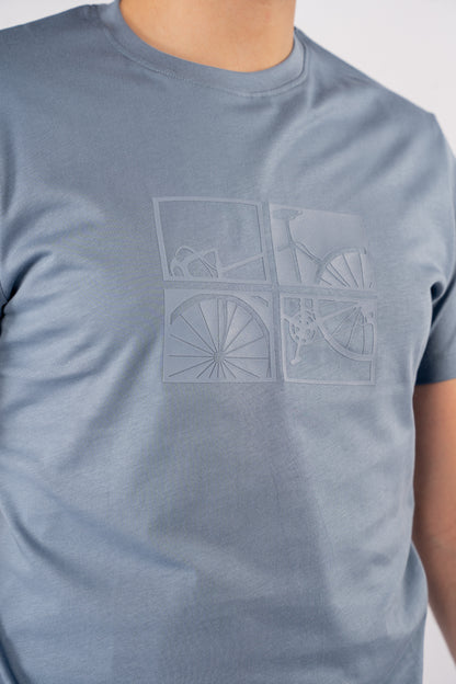 BLUE BICYCLE TSHIRT