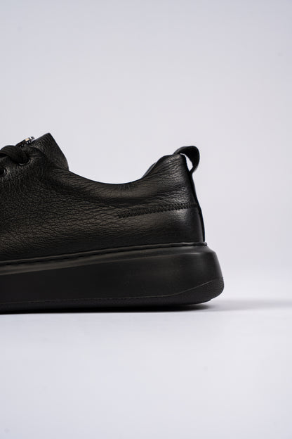 BIG SIZE FULL BLACK SNEAKER