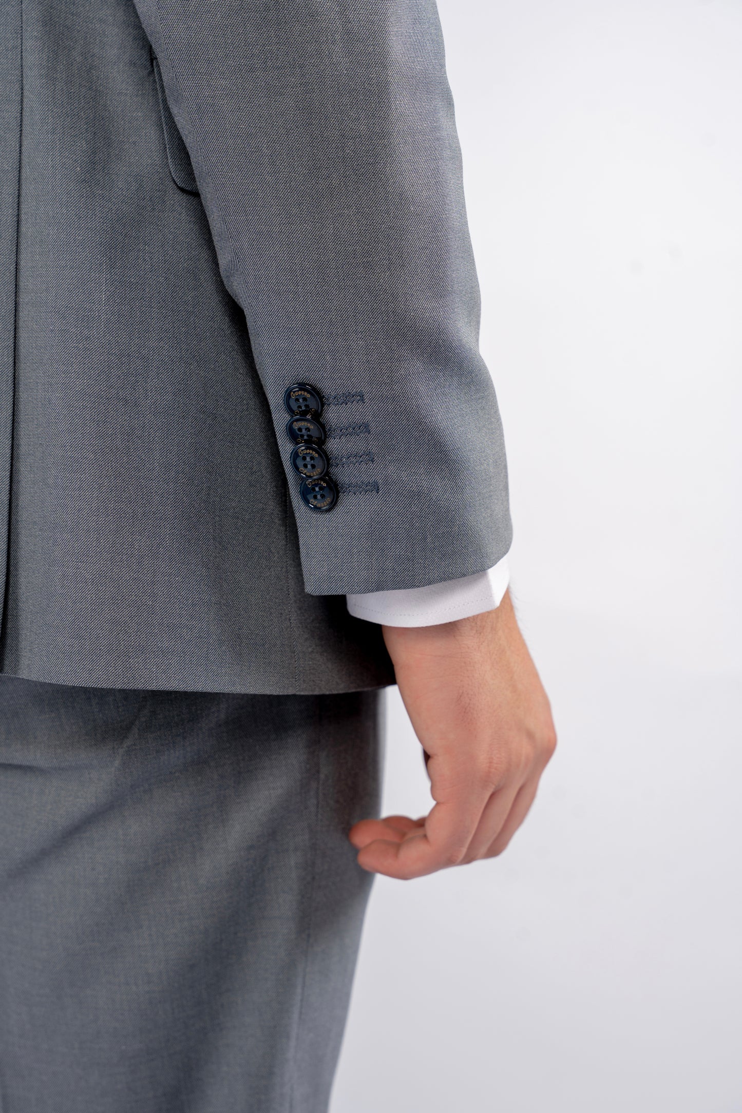 BLUE DENIM SINGLE BREASTED SUIT