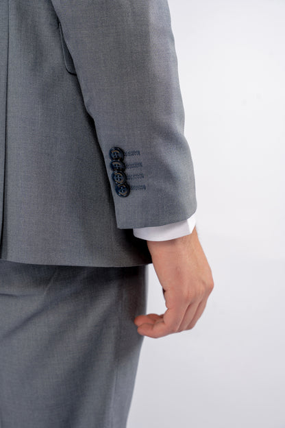 BLUE DENIM SINGLE BREASTED SUIT