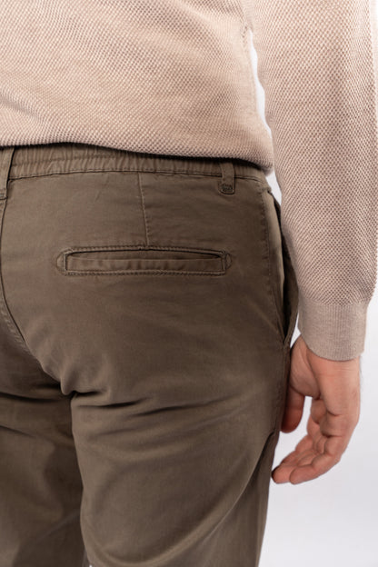 OLIVE CASUAL CHINO PANT