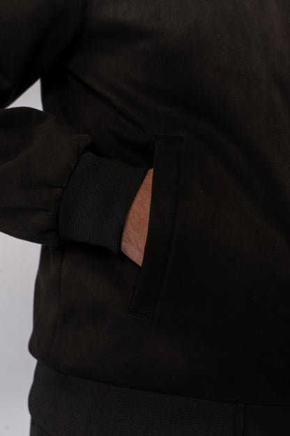 BLACK SUEDE TIMELESS JACKET