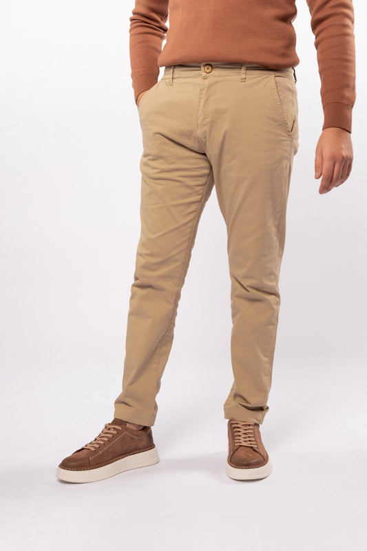 BEIGE CASUAL CHINO PANT