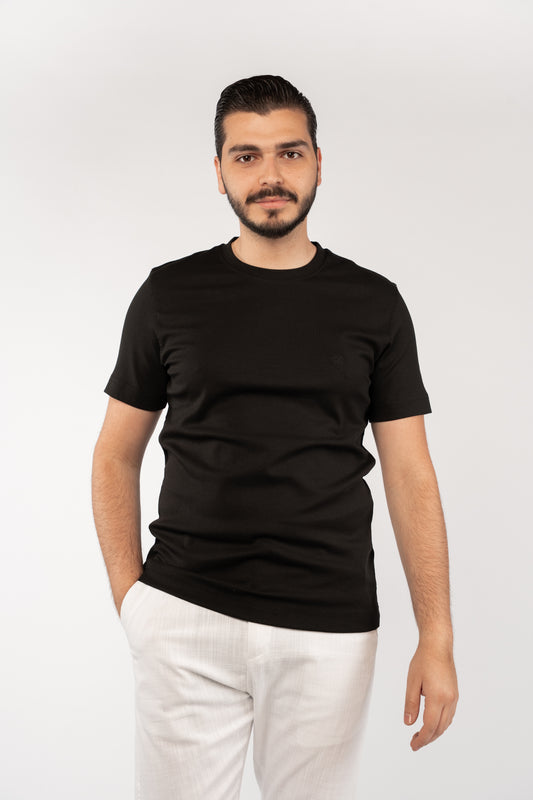 BLACK THICK TSHIRT