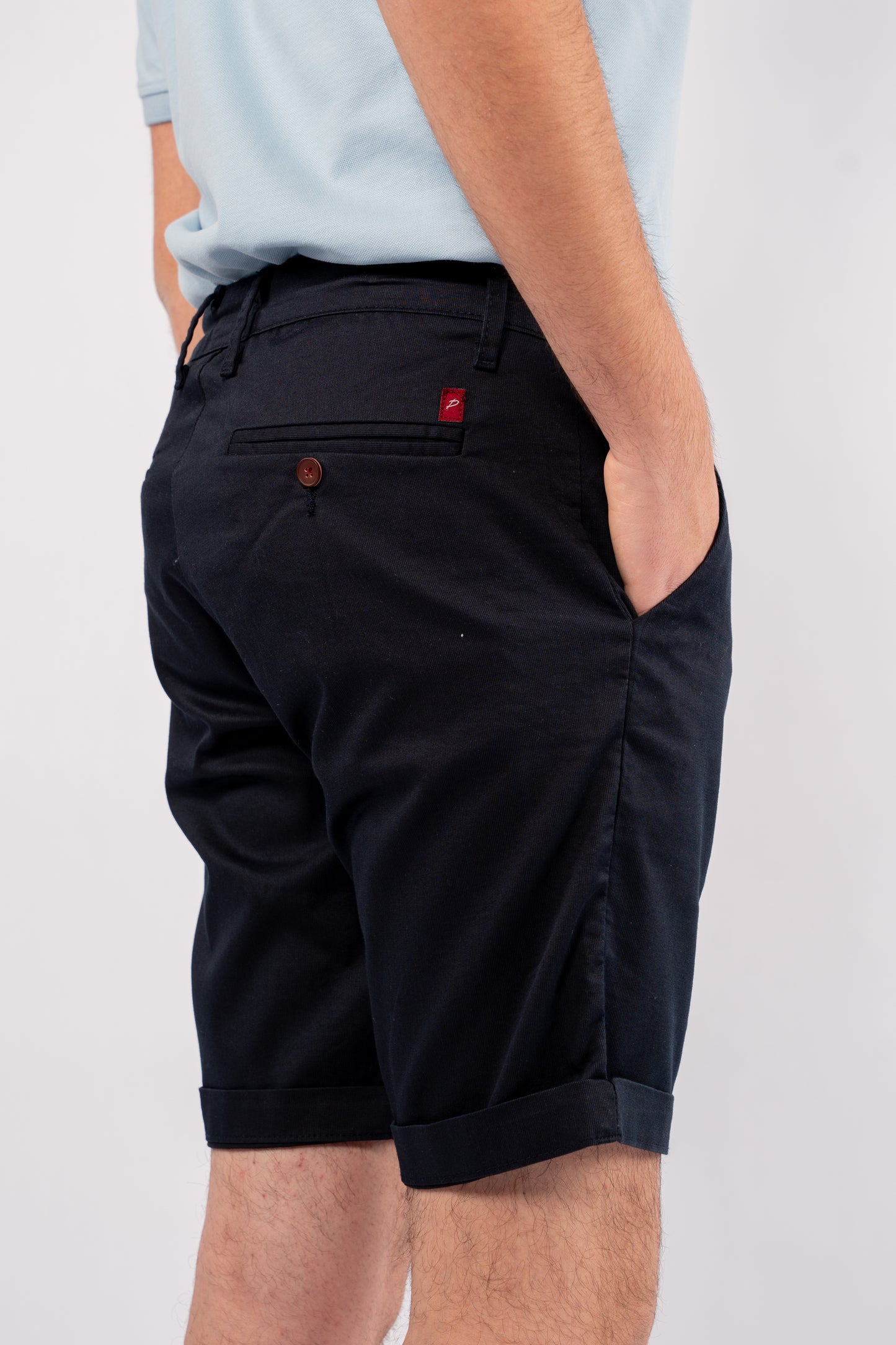 NAVY CASUAL SHORT