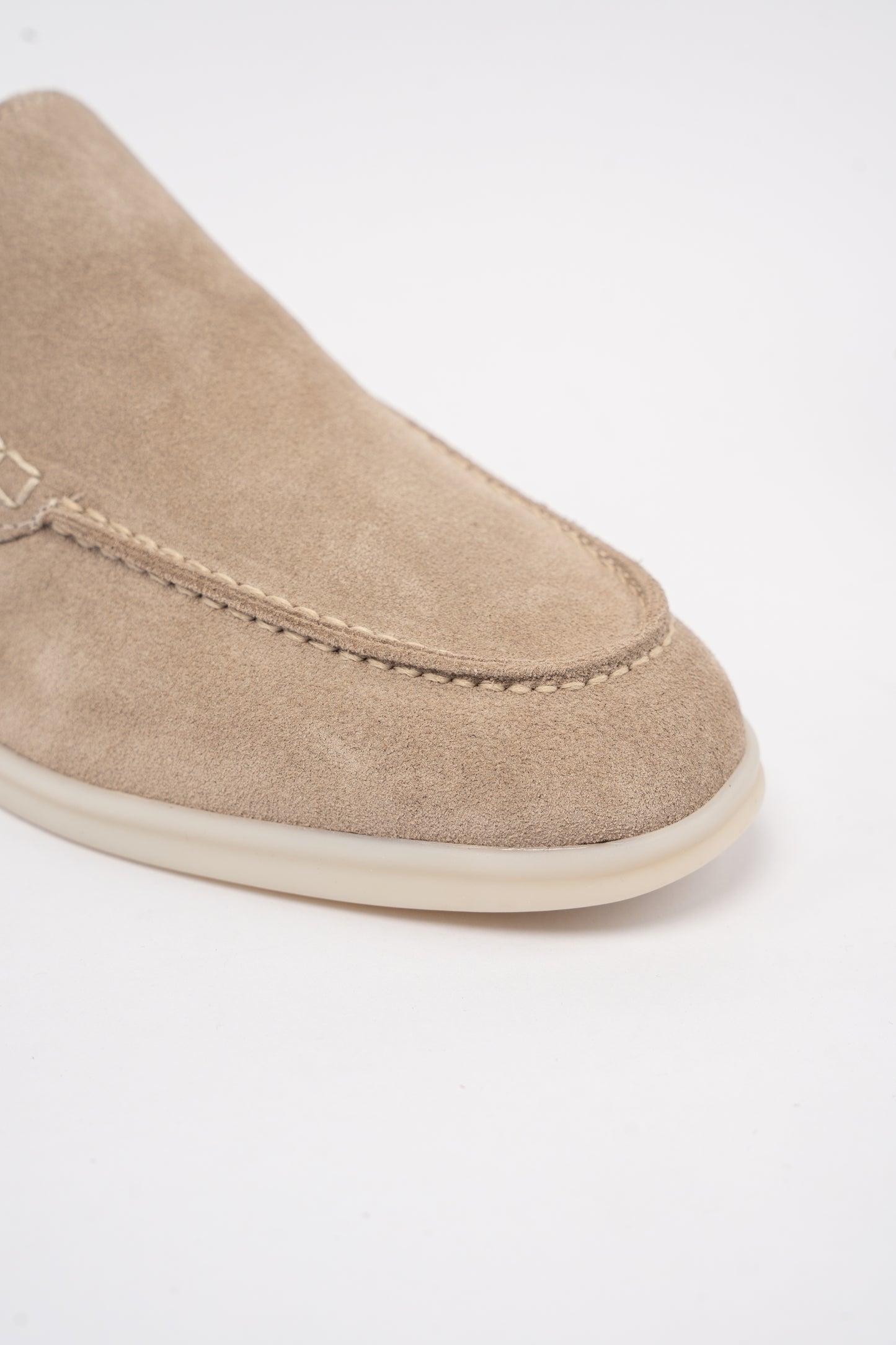 BEIGE SUEDE LOAFER