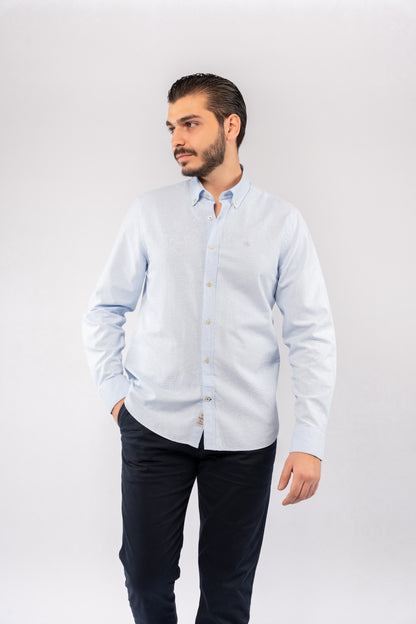 BLUE TIMELESS OXFORD SHIRT